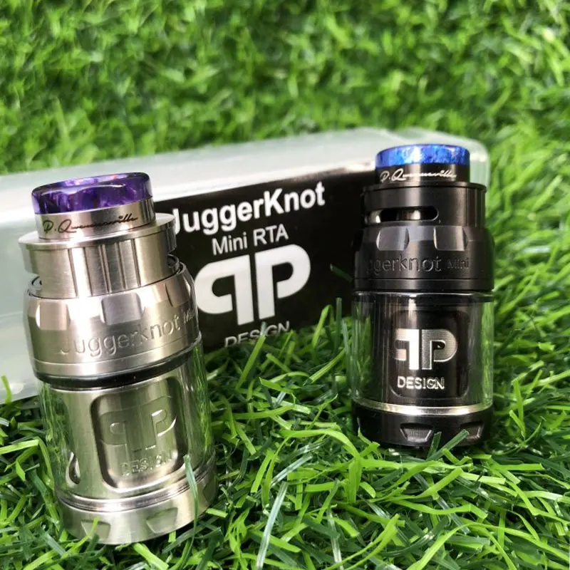 

QP KALI RDA QP Fatality RDA Atomizer vape vaporizer PC pei 25mm QP Drip Oil DIY 316 stainless steel vs QP JuggerKnot Mini RTA