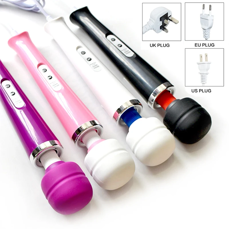 Мощный 10 Скорость Волшебная палочка Массажер AV палка для массажа тела Вибраторы