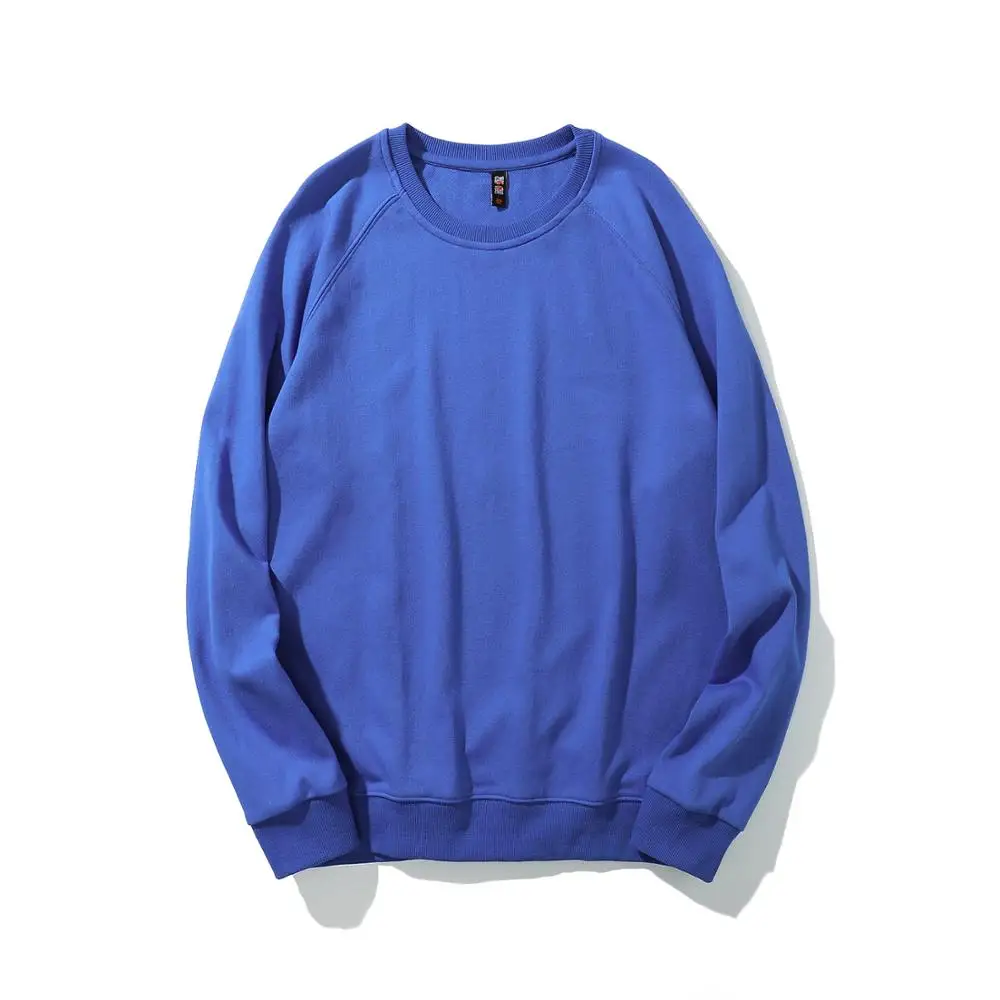 

Autumn Winter Fashion Tops Mens Hip Hop Multi-colour COTTON High Street Hoodies Sweatshirts 6 Solid Color Loose Men Sweatshirts