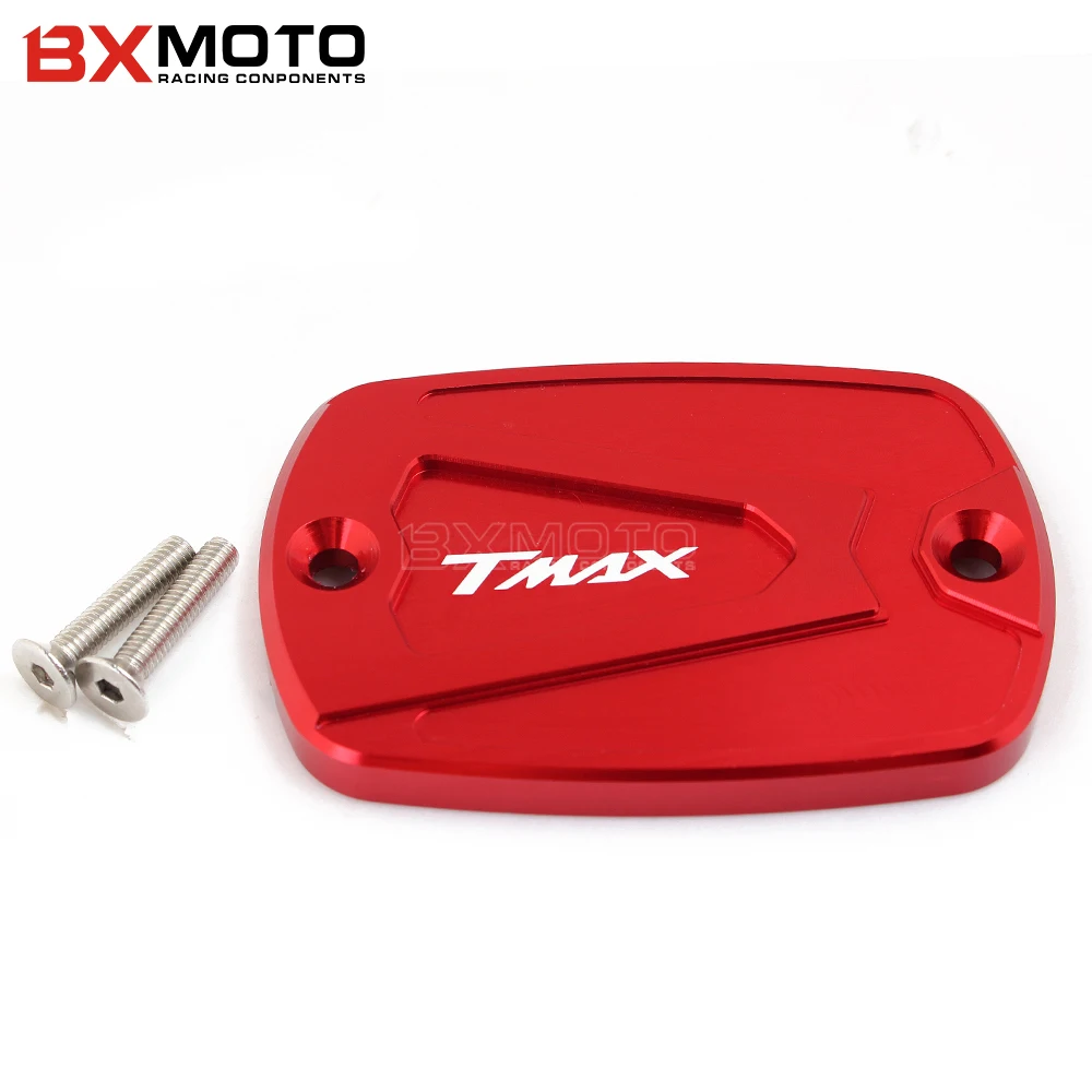 CNC алюминиевая красная крышка резервуара для тормозной жидкости мотоцикла YAMAHA T