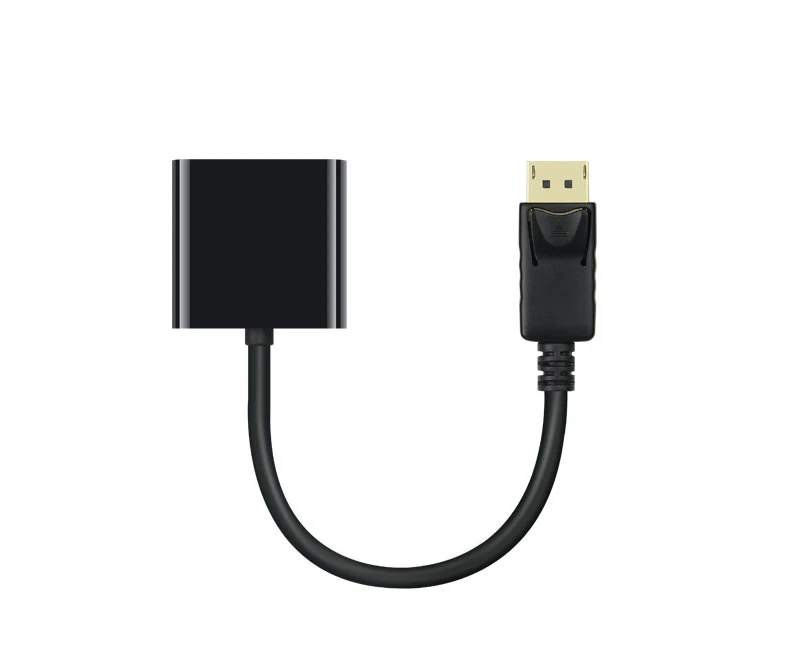 DisplayPort Male to VGA HD 15 Female DAC адаптер конвертер DP интерфейс Монитор ТВ HDTV аналоговый