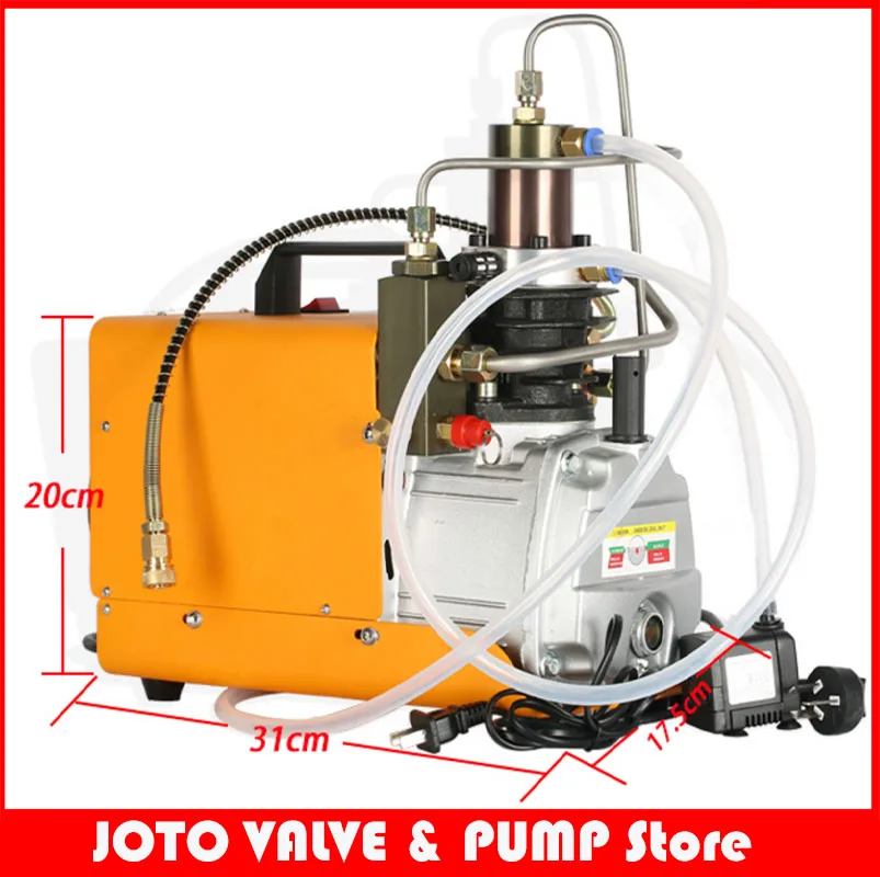 Воздушный насос высокого давления водяного охлаждения Электрический мини PCP