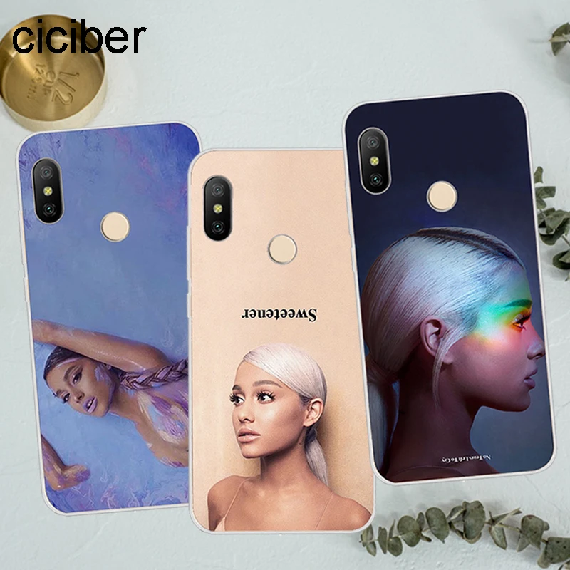 Ciciber для Xiaomi Red 6 5 4 3 A X S Plus Pro S2 мягкие чехлы телефонов Redmi Note Ariana Grande AG Coque Fundas |