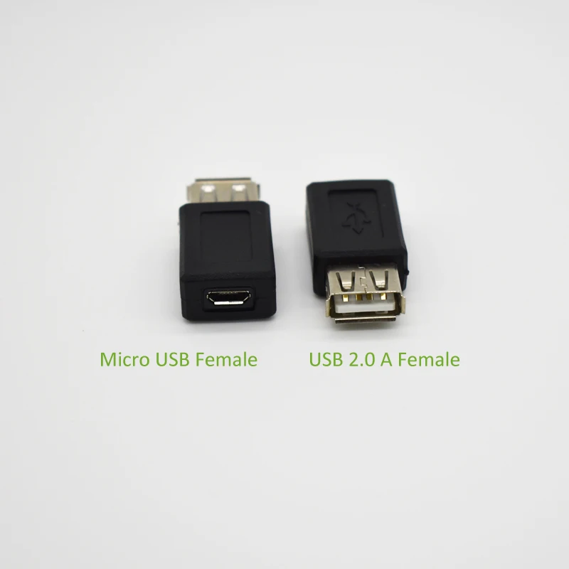 Ульт-Лучший USB 2 0 Тип A гнездовой к Micro адаптер переходник usb разъему | Электроника