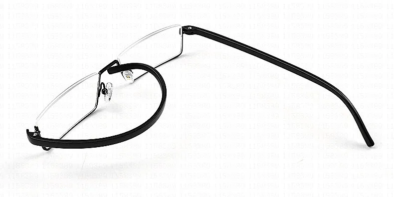 TR 90 полуметаллическая оправа тонкий портативный черный Компактный очки для