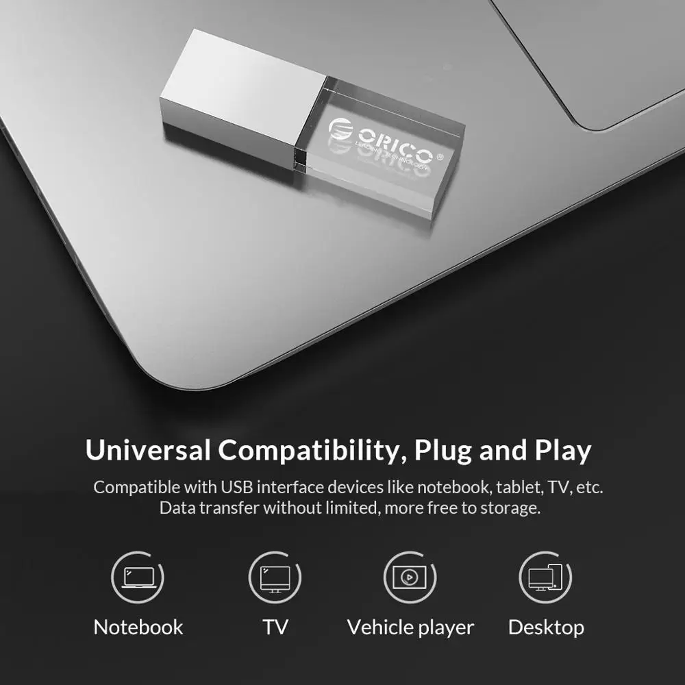

ORICO USB3.0 Flash Pen Drive 64GB 32GB 16GB USB Pendrive Sliver U Disk Flash Memory Stick For Computer Mobile Phones