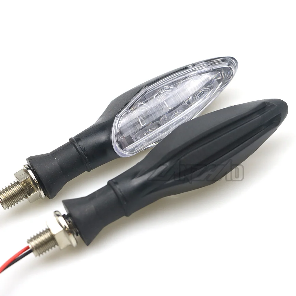 Мотоциклетные сигнальные огни LED Янтарная лампа указатели поворота Индикаторы