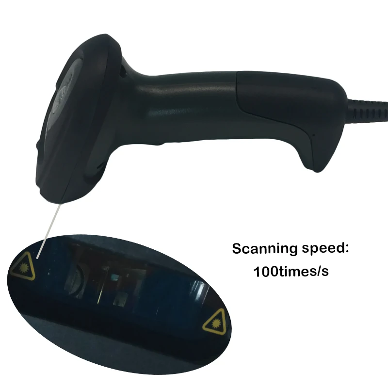 Горячая проводной полный автоматический индукции 1D сканер штрихкодов хорошо