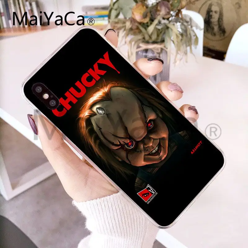 Классический высококачественный чехол для телефона MaiYaCa Chucky Doll Horror Movie Apple iphone XS XR