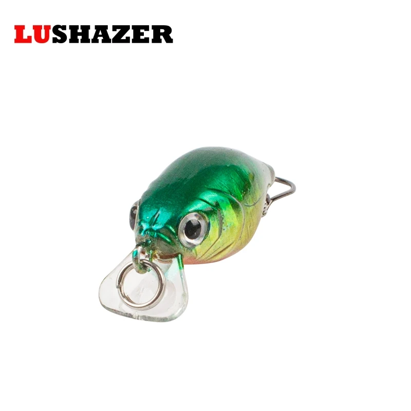 Lushazer рыболовная приманка Минноу 3 5 см 2 г жесткие с крючком наживка рыболовный