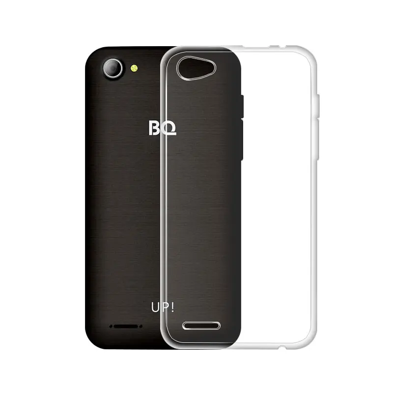 Для BQ BQS 4026 Up Чехол для телефона 4,0 дюймов Мягкий ТПУ силиконовый чехол задняя защитная крышка Fundas чехол для BQ BQS-4026 Up Coque MIR& MIS - Цвет: Прозрачный