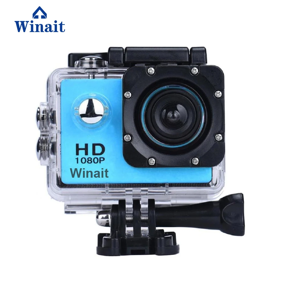 winait дешевая спортивная Экшн-камера A7 micro sd карта максимальная поддержка 32 Гб