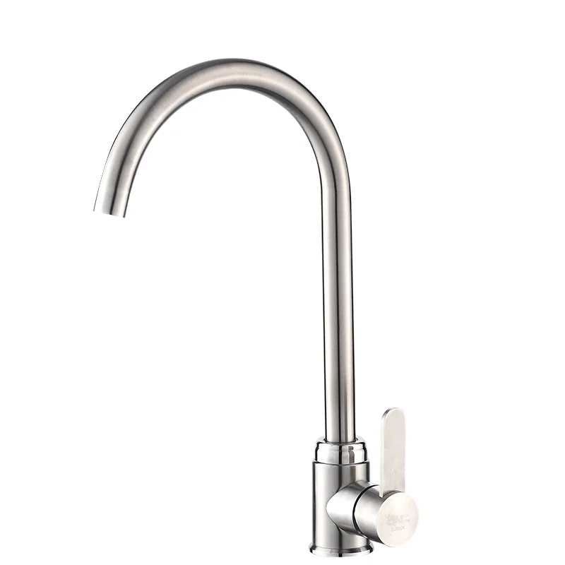 

304 stainless steel hot and cold vegetable basin faucet