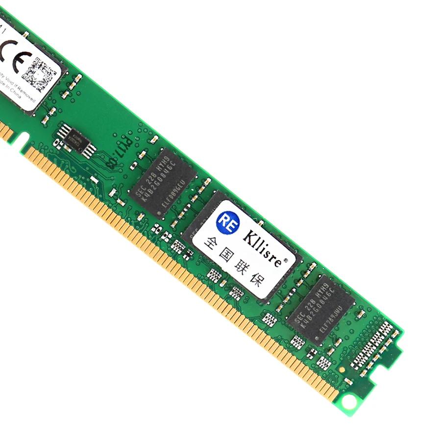 Kllisre DDR3 оперативная память 4 Гб 1333 МГц Desktop Memory non ecc (без коррекции ошибок)