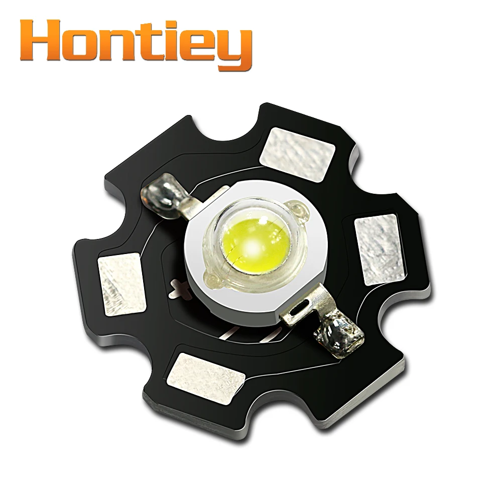 Hontiey 10 шт. высокомощный светодиодный светильник DIY Интегрированная Лампа