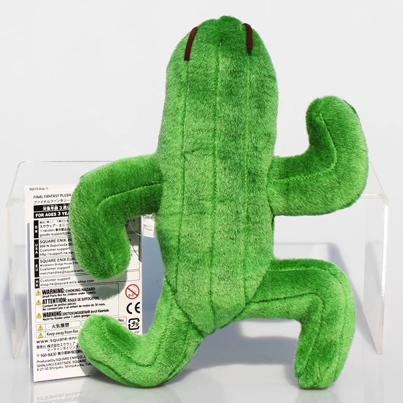 Кактус Final Fantasy плюшевые игрушки куклы с биркой Рождественский подарок 10 &quot25 см