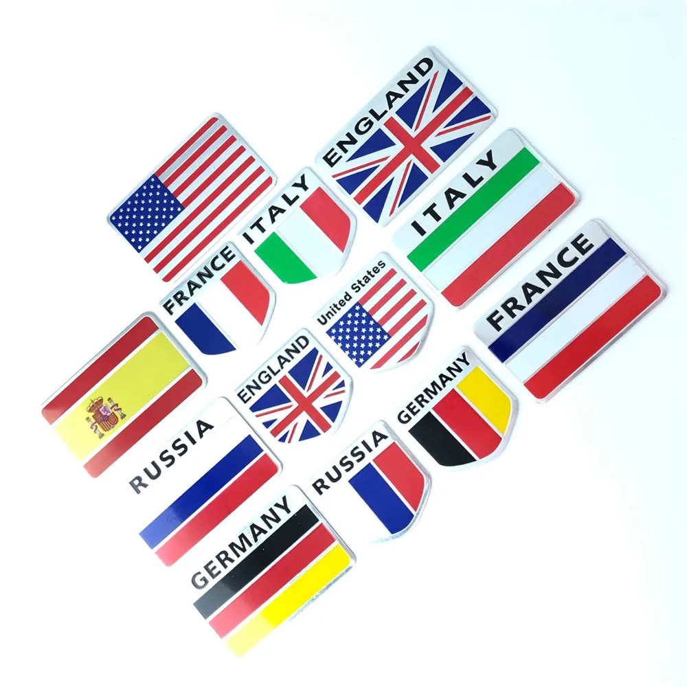 Стайлинга автомобилей флаг Стикеры украшение-эмблема значок для Mini One Cooper Countryman