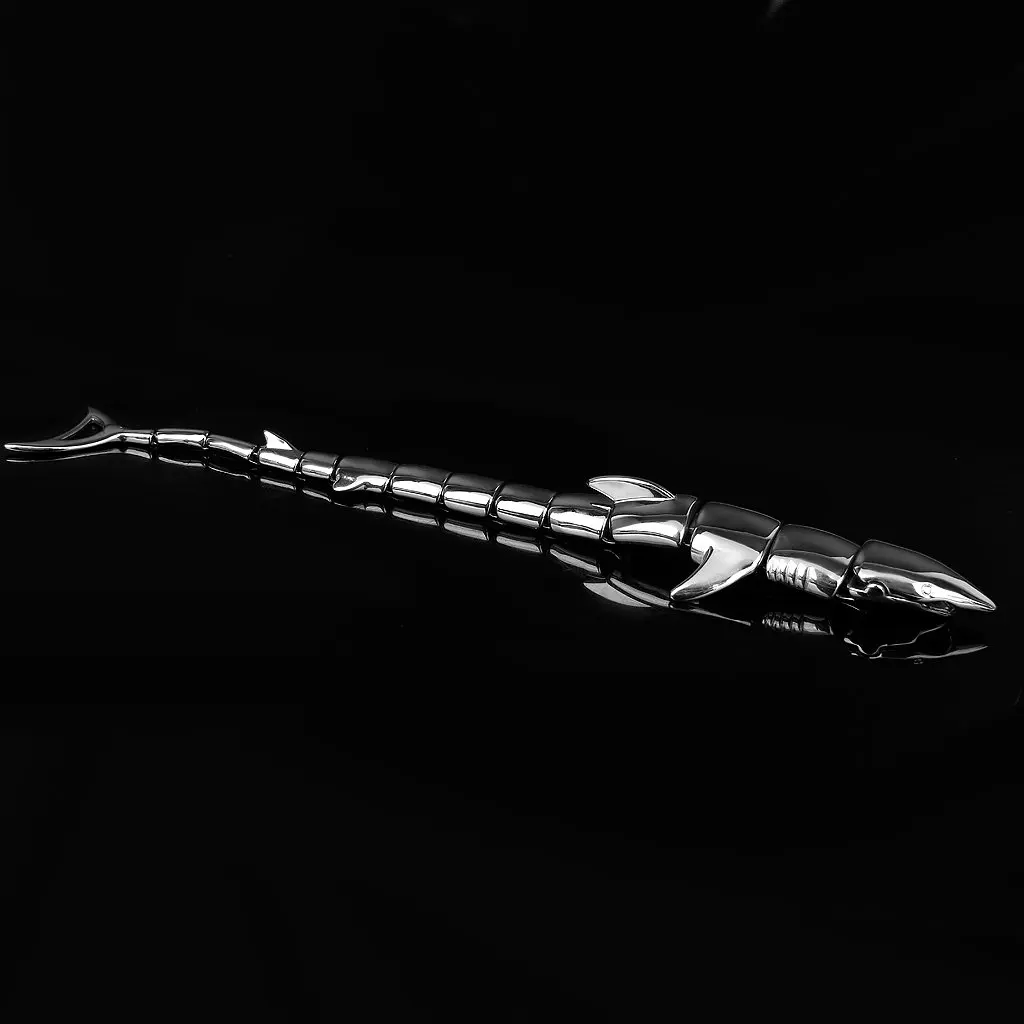 Goth Punk Новинка Браслет из нержавеющей стали браслет Акула подарок|shark bracelet|bracelet