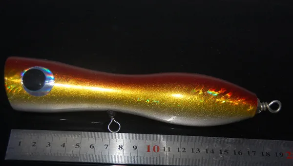 Приманка для рыбалки Big Game Поппер приманка морской 19 см 100 г деревянная ручной