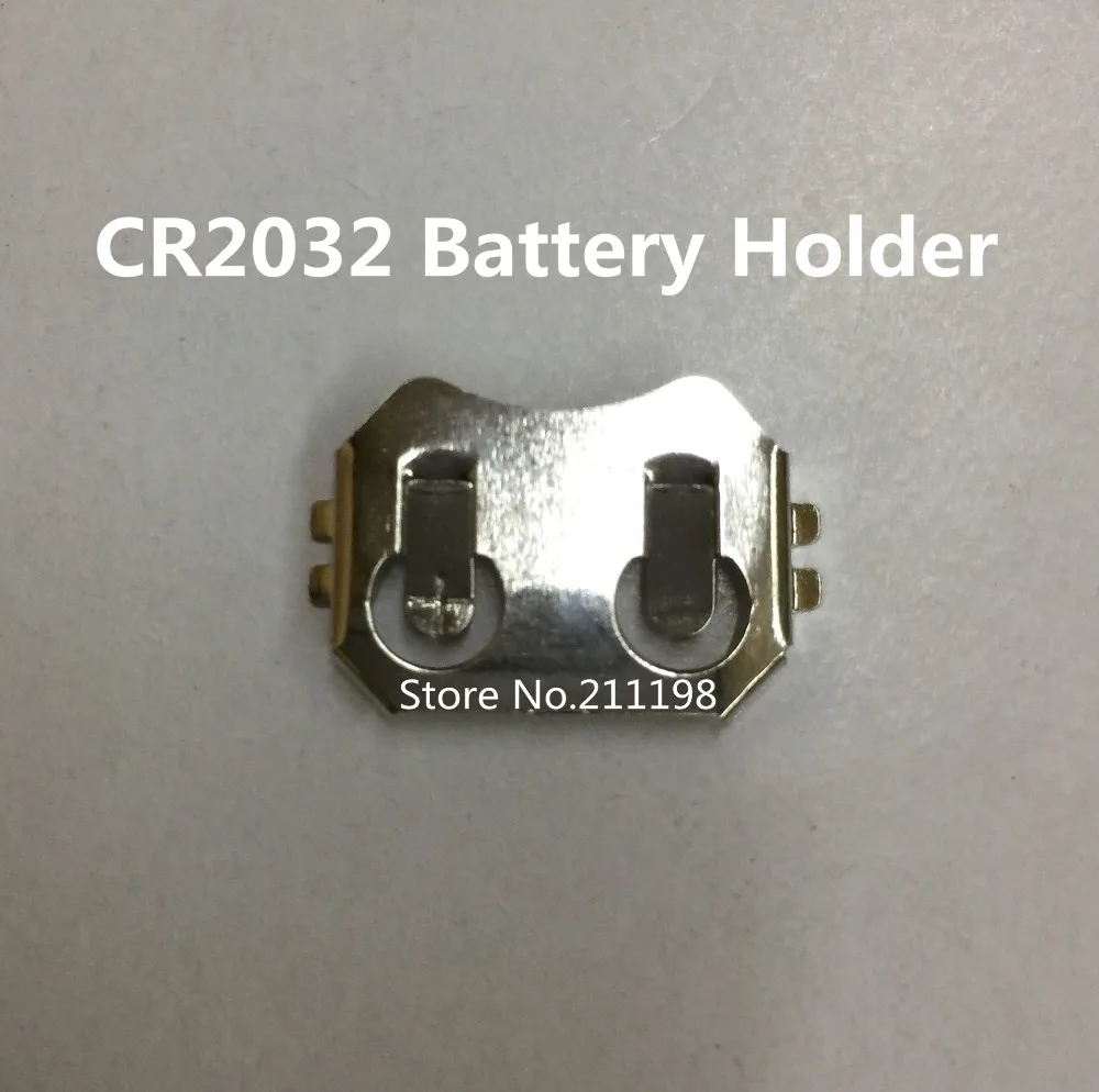 50 шт./лот Cr2032 держатель аккумулятора медный аккумулятора|holder|holder cr2032holder battery |