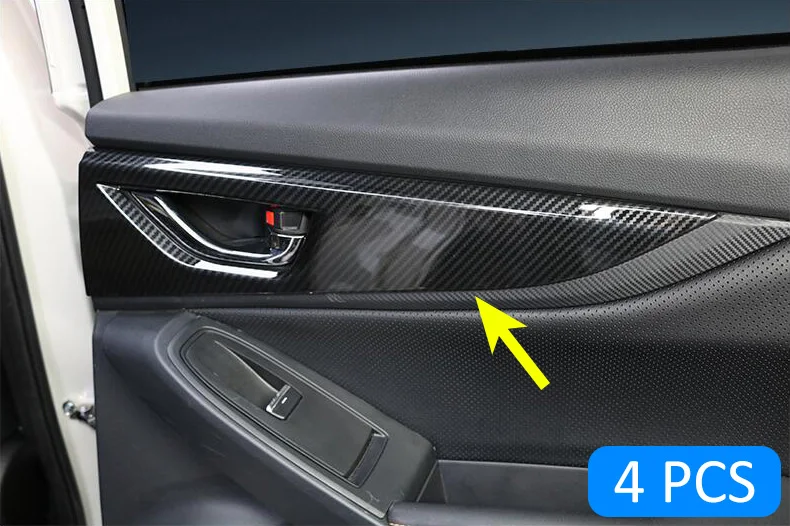

Крышки из углеродного волокна для Subaru Crosstrek XV 2018 года, 4 шт.