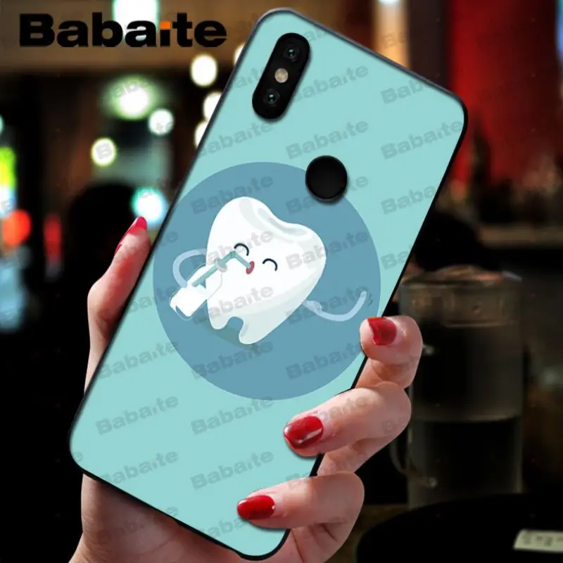 Babaite зубные определения зубная принцесса силиконовый чехол для телефона xiaomi mi8se 6