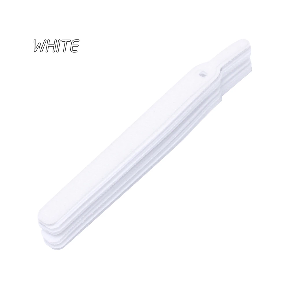 white 20 шт многоразовый крепежный Кабельный органайзер для наушников, галстуки для мыши, защита для проводов, многоразовая защита шнура, устройство для сматывания кабеля - Цвет: white