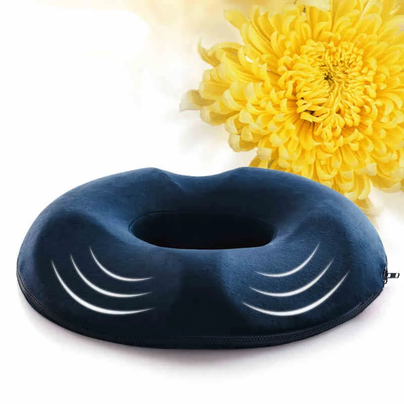 Шт. 1 шт. Ортопедическая подушка для сиденья из пены памяти хлопковое кресло