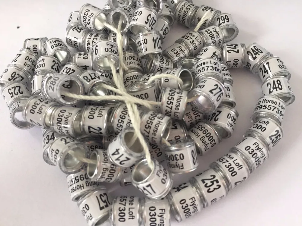 Бесплатная доставка Буле кольца для гоночного голубя|Кольца на лапки птиц| |