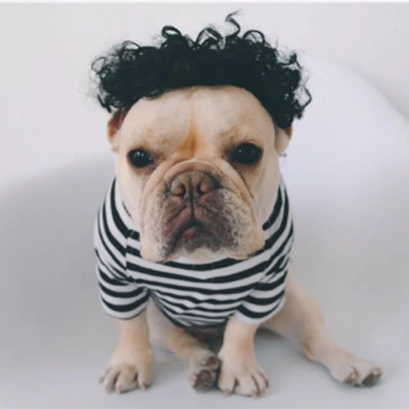 Парик для собак аксессуары домашних животных мягкие синтетические волосы