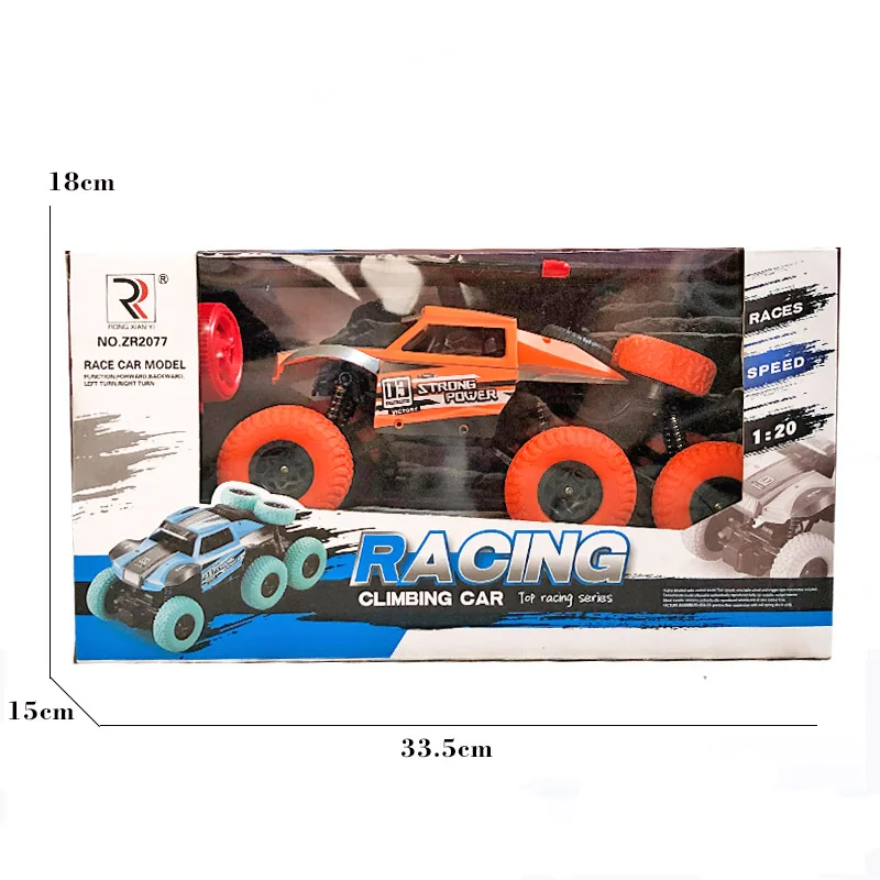 Новинка! RC автомобиль 6 колес 4WD для скалолазания с дистанционным управлением