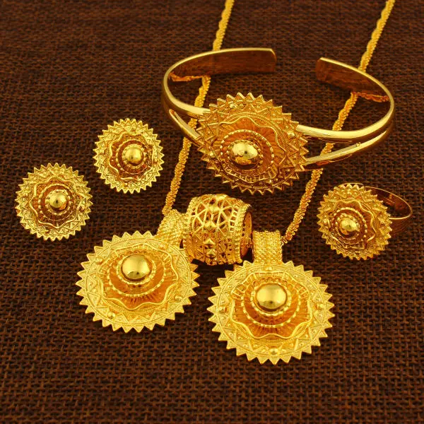 Новые наборы ювелирных изделий для невесты в африканском стиле