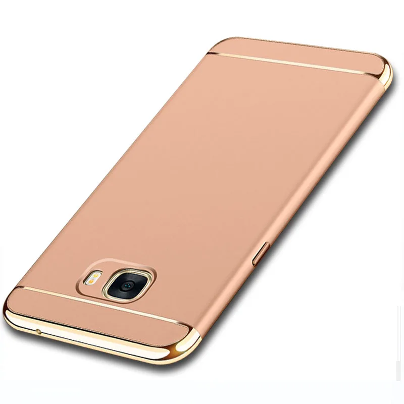 YueTuo Luxury 3 in 1 Case For Samsung Galaxy C9 C 9 Original Thin Hard Armor Phone Cover Pro C9000 cases | Мобильные телефоны и