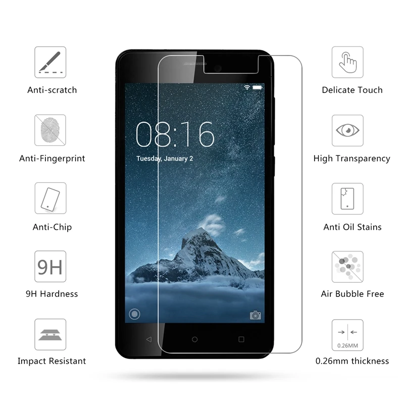 Премиум Закаленное стекло для Prestigio Wize M3 MX3 N3 NX3 NK3 B7 G3 LTE P3 P5 Защитная пленка