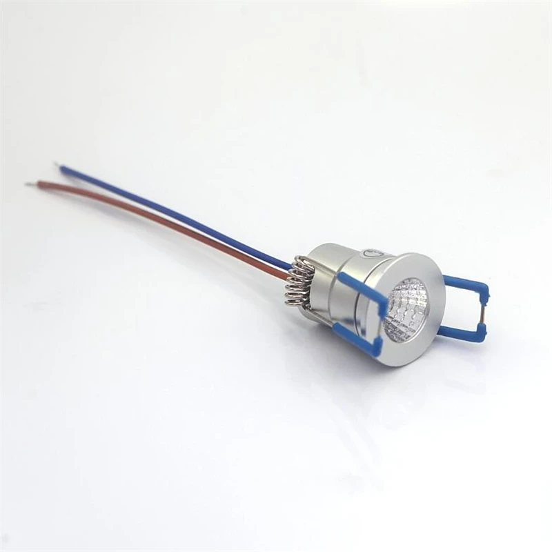 Мини светодиодный светильник 27 мм с отверстием под шкафом Точечный 5 Вт