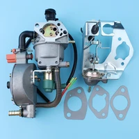 carburetor auto choke pump dual fuel conversion kit for honda gx390 gx340 188f 4 5 5 5kw generator engine lpgcnggasoline carb