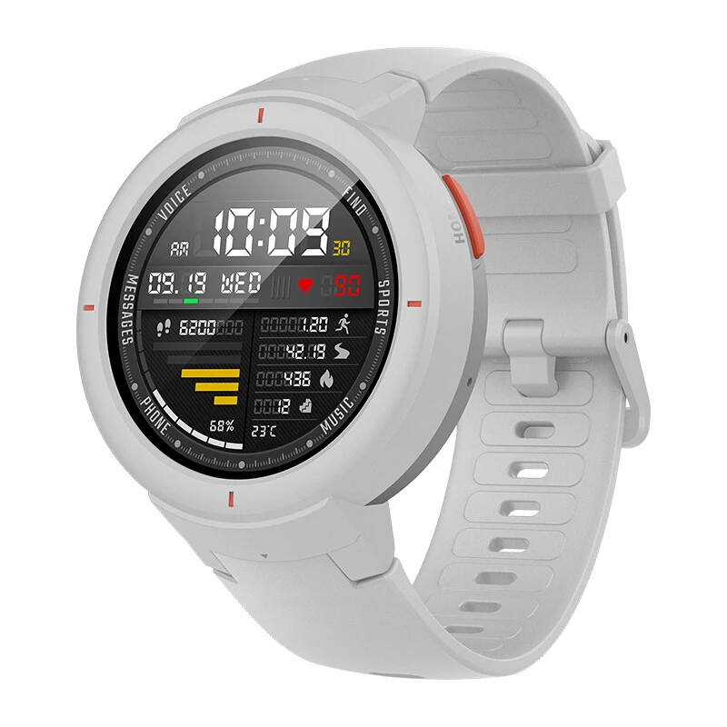 Глобальная версия Huami Amazfit Verge смарт-телефон часы с сделать/ответить на звонок IP68 AMOLED сенсорный экран Bluetooth/WiFi для мужчин/женщин