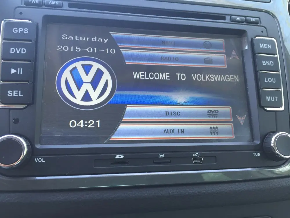 Два Дин 7 Дюймов Dvd-плеер Автомобиля Для VW/Volkswagen/POLO/PASSAT/Golf/Skoda/Octavia С Wifi 3 Г Хозяин