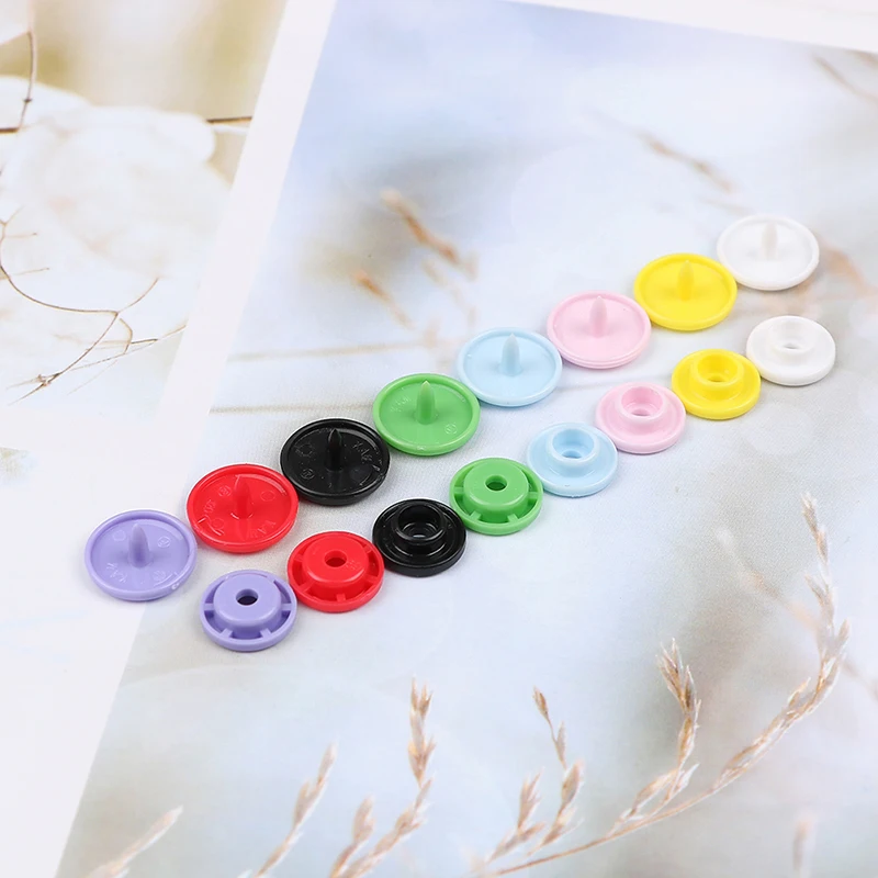 20 шт. милые круглые пластиковые кнопки-застежки для стеганого покрывала простыни