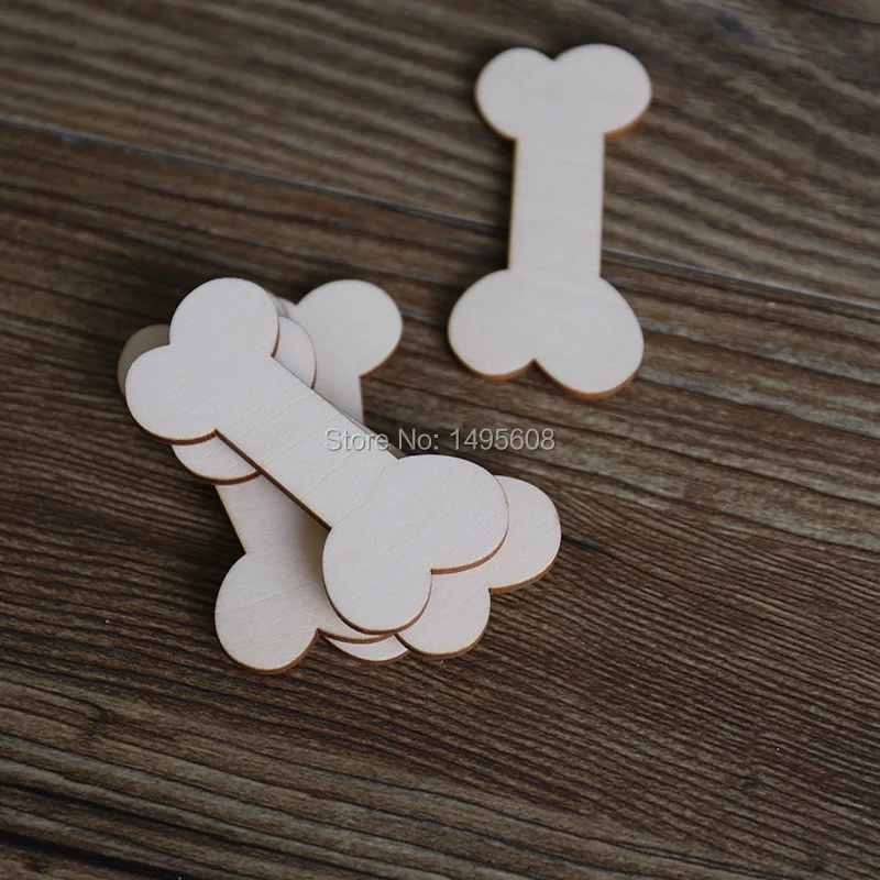Деревянные украшения в виде собачьей кости|wood cut|wood cut outswooden dog |