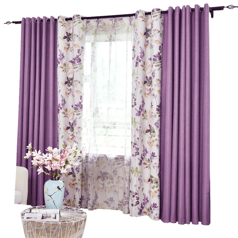 Современный и простой материал для напольного окна в пасторальном полностью