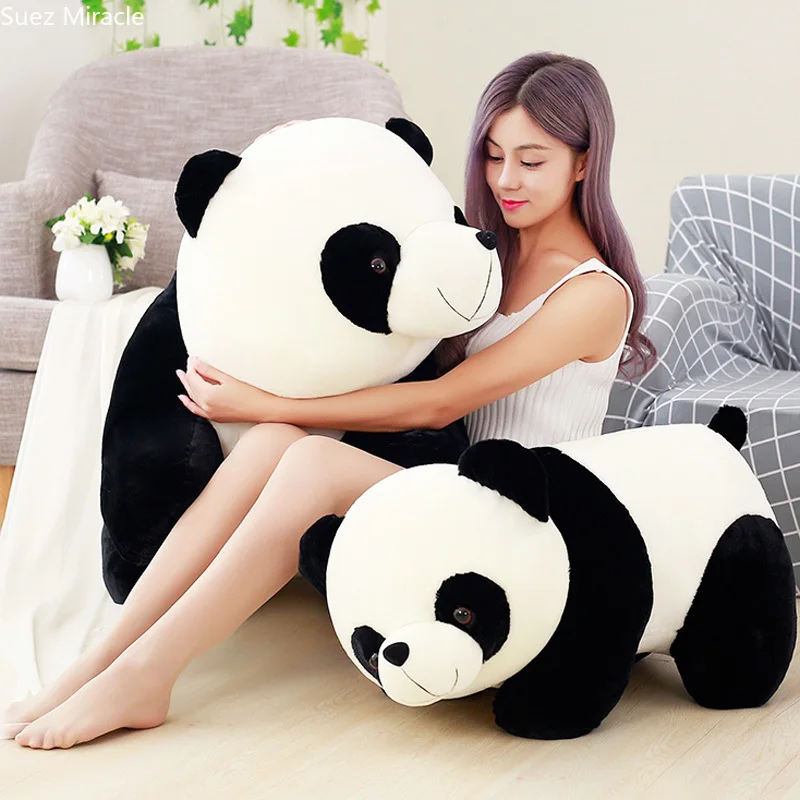 Огромный размер милая большая гигантская панда медведь плюшевая игрушка мягкие