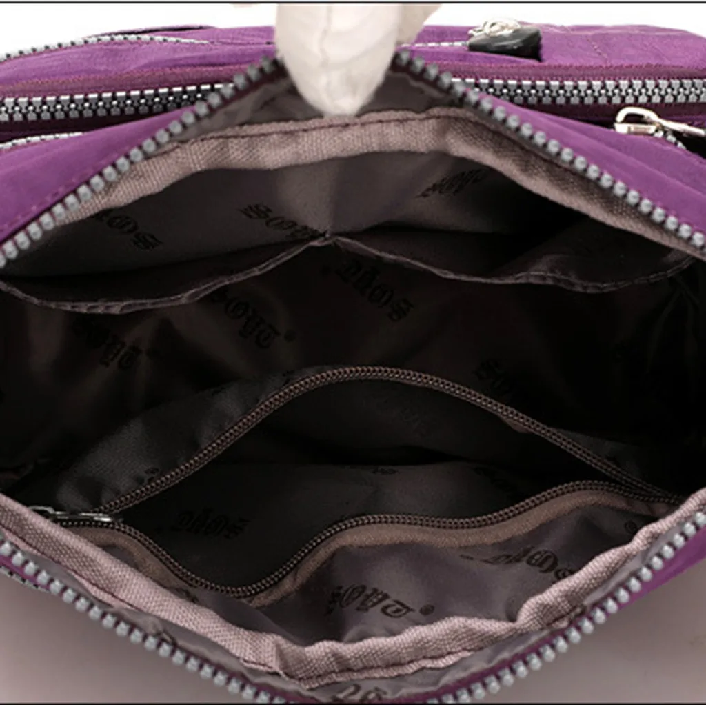 

Woman Bag Fashion Nylon Messenger Single Shoulder Crossbody Waterproof sac main femme bags for women 2019 schoudertas dames