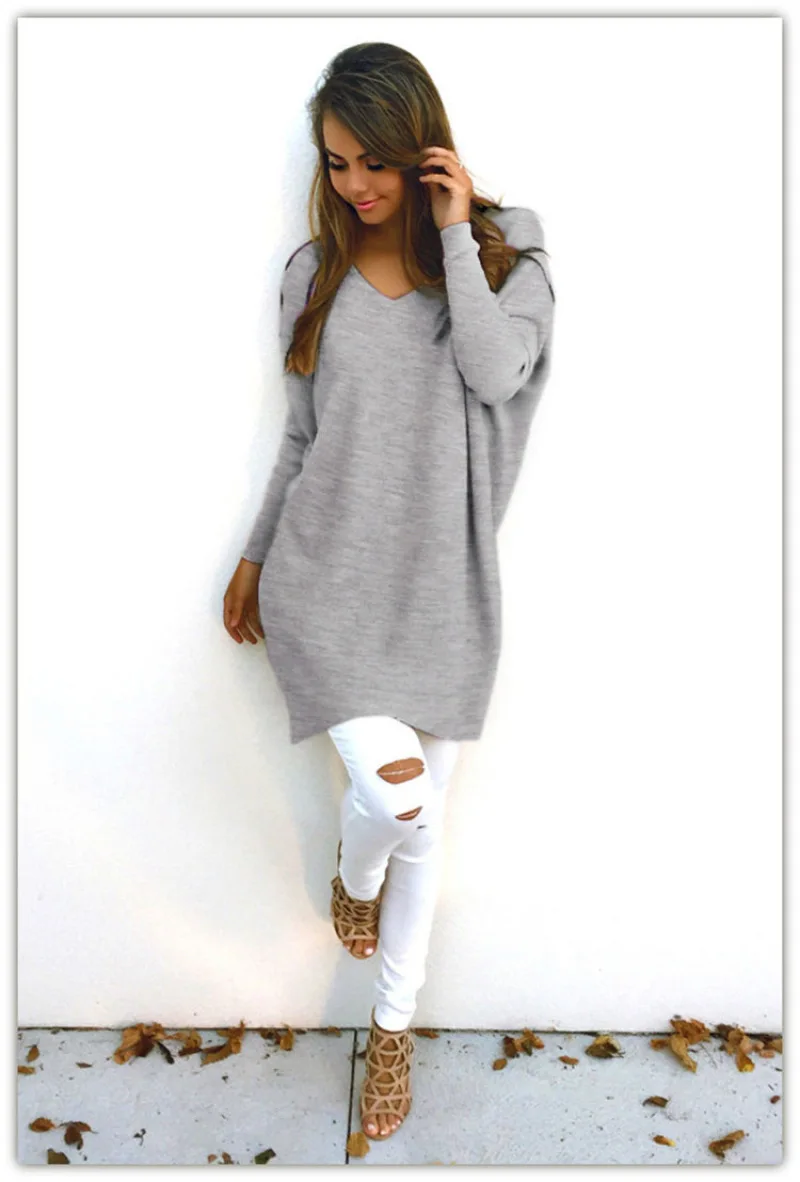 Spring and summer 2019 new style fashionable European American casual sweater bottom | Женская одежда