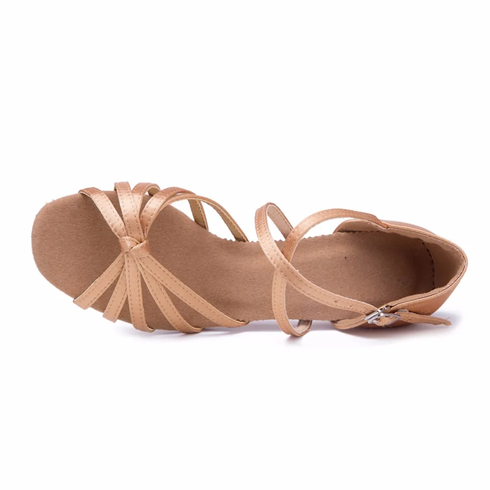 Heel 7cm/5cm Latin Dancing Shoes Women Ballroom Salsa Dance Shoes Zapatos De Baile Latino Mujer WZJ Free Shipping