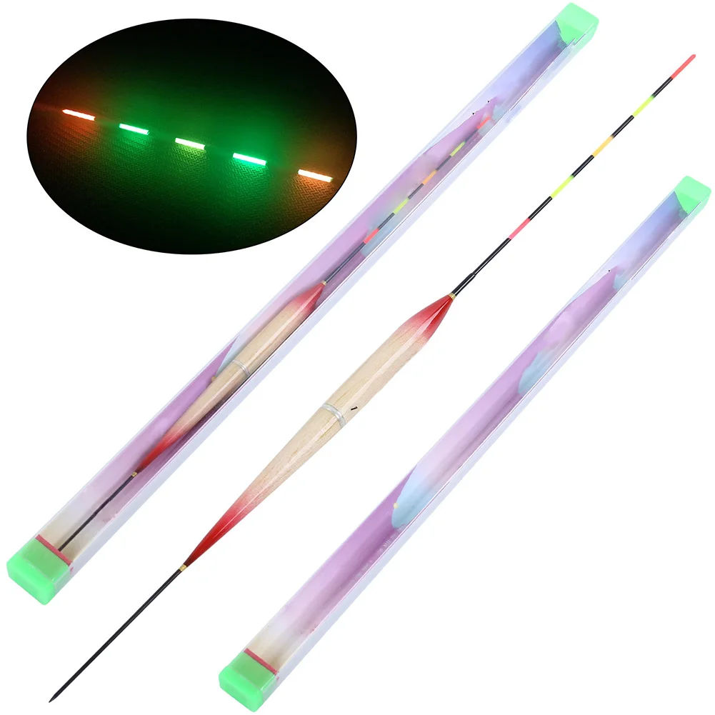 Электронный светящийся волоконный светильник рыболовный поплавок Buoyant 5 Light up