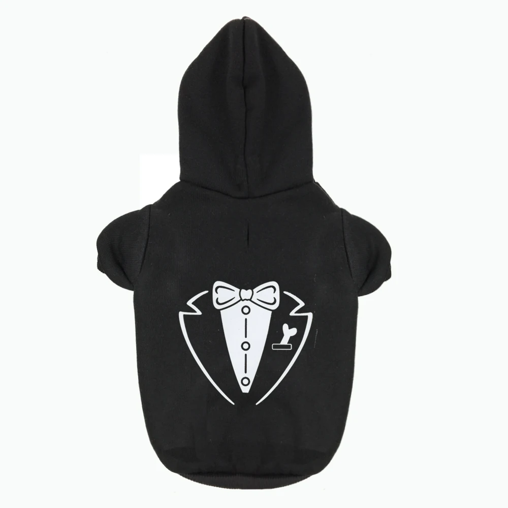 Костюм напечатанный питомец щенок Одежда для собак худи Джемперы спортивные