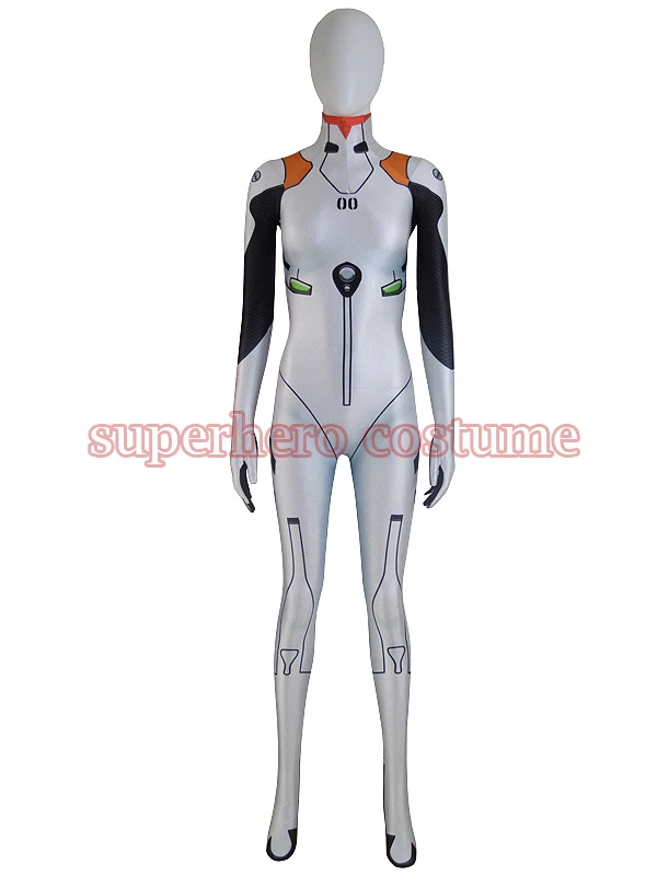 Костюм Ayanami rei из лайкры и спандекса боди с цифровым принтом костюм на Хэллоуин