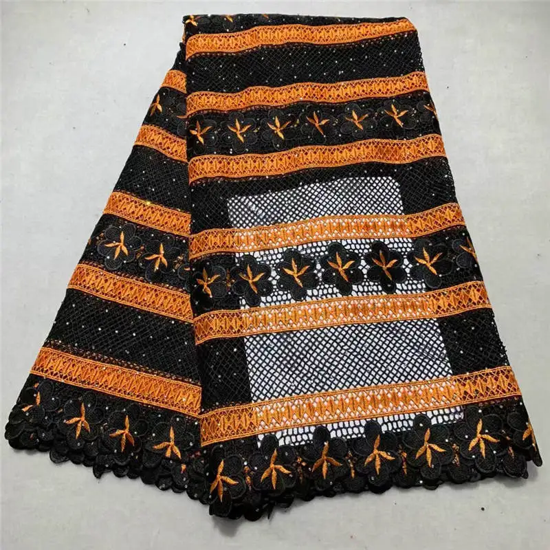 Африканская вуаль кружева с вышивкой женское платье африканская швейцарская