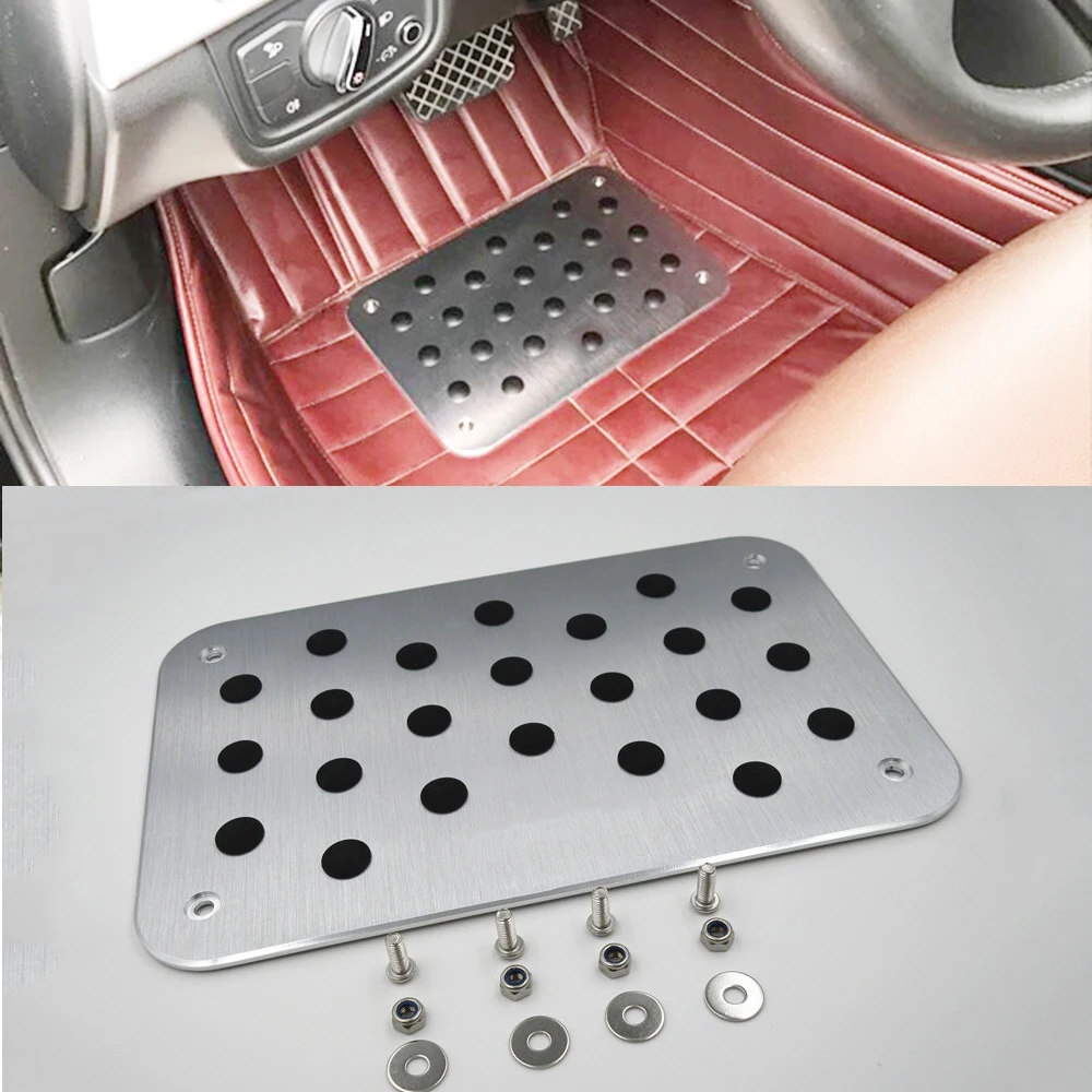 Фото Коврики для багажника автомобиля коврики из алюминиевой резины с педалями Mercedes